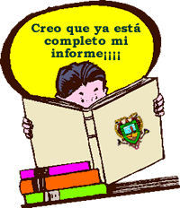 Estudiante revisando su trabajo